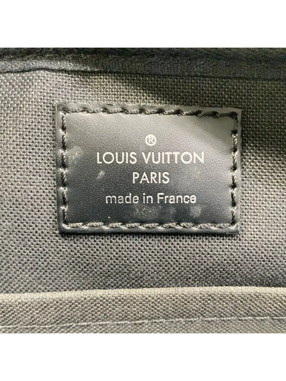 Louis Vuitton Shoulder Bag Damier Graphite Ambler
